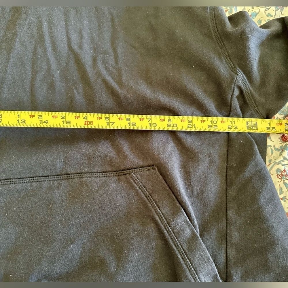All In Motion‎ Activewear Cropped Boxy Stretch Black Hoodie size 1X - Picture 7 of 8